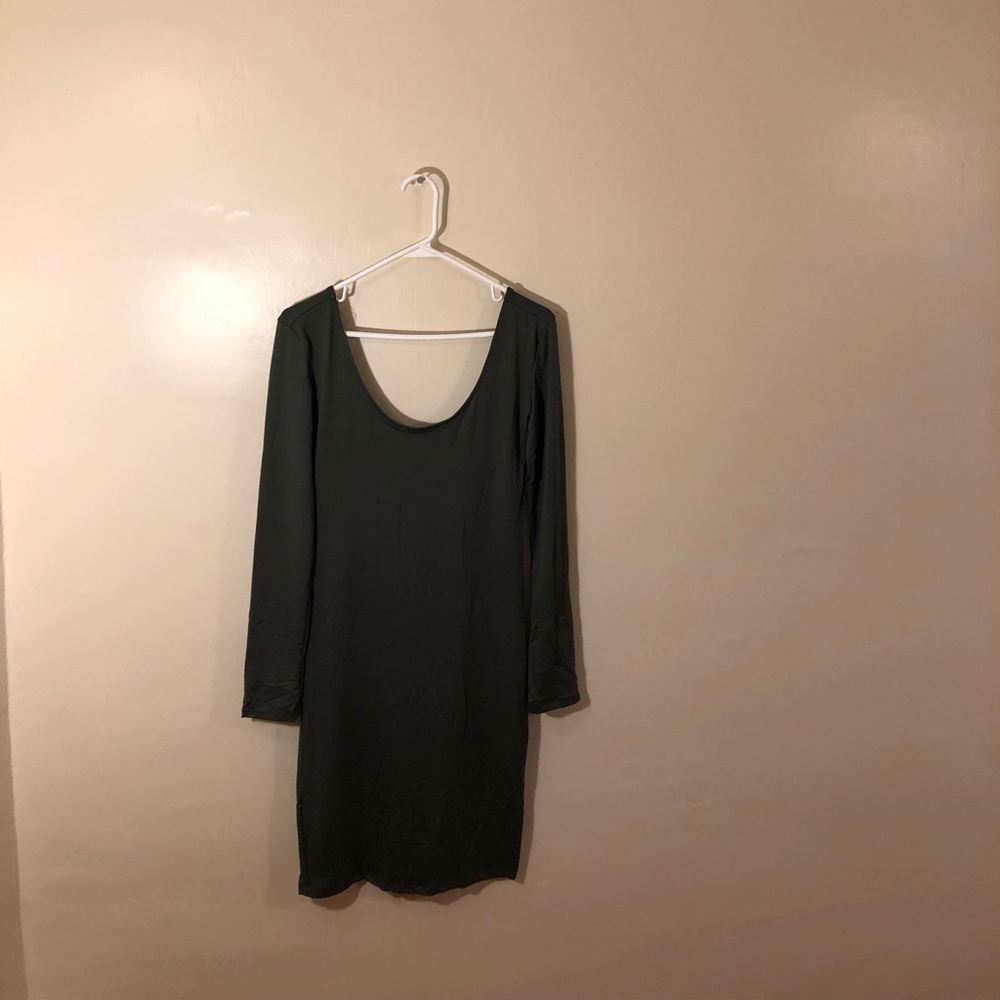 Forest Green Bodycon Dress